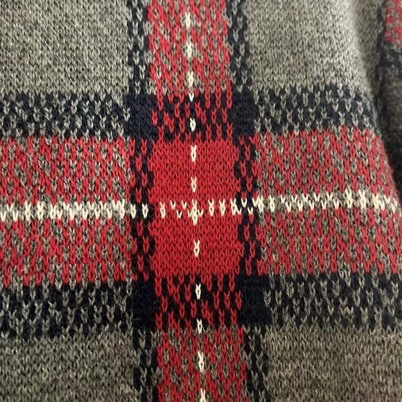 Janie and Jack Boys Plaid Sweater - Picture 2 of 5